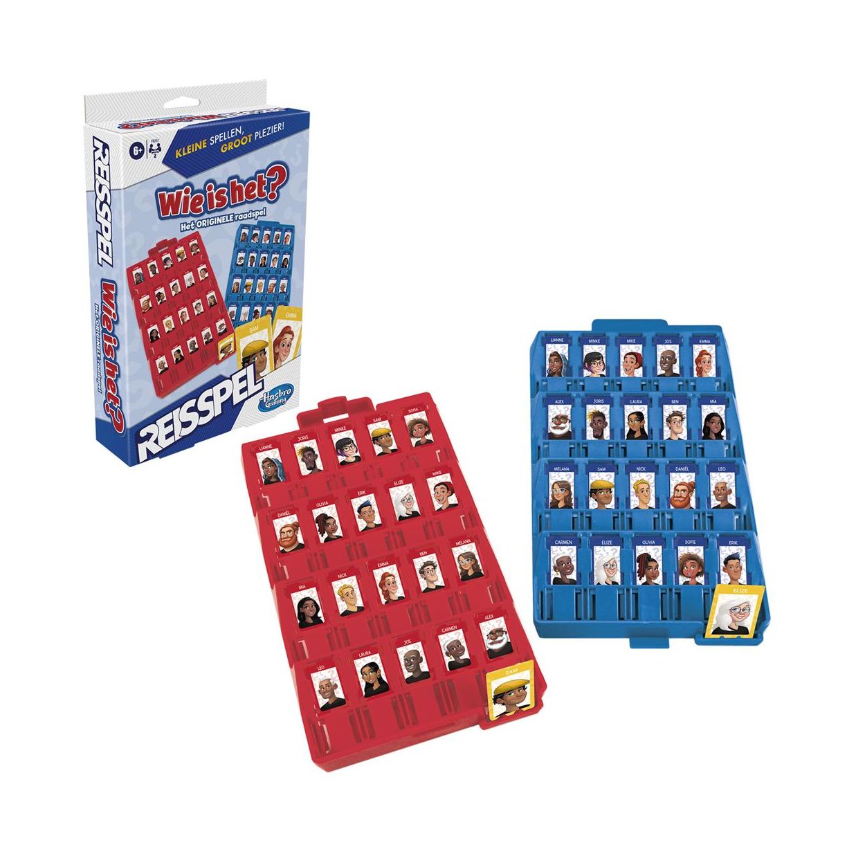 Hasbro - Wie Is Het? Reisspel